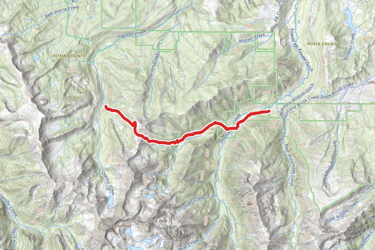 West Snowmass Trail