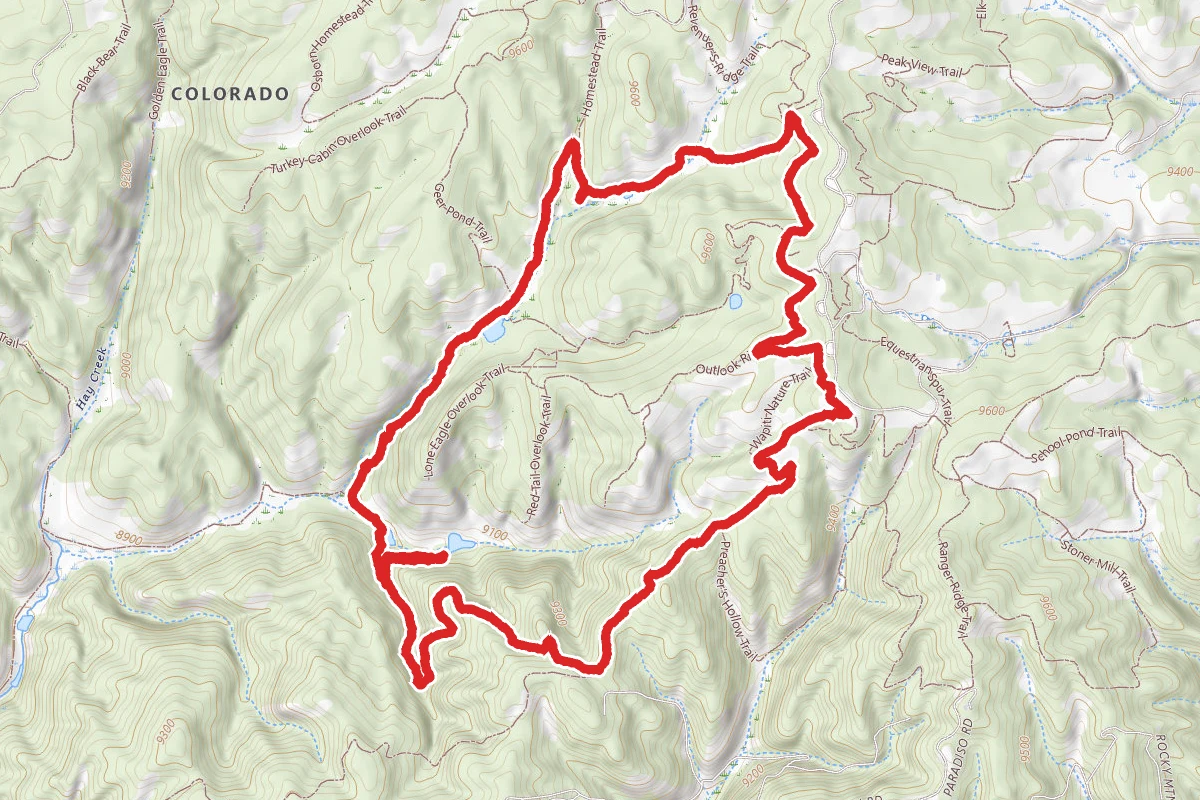 Rock Canyon and Homestead Loop