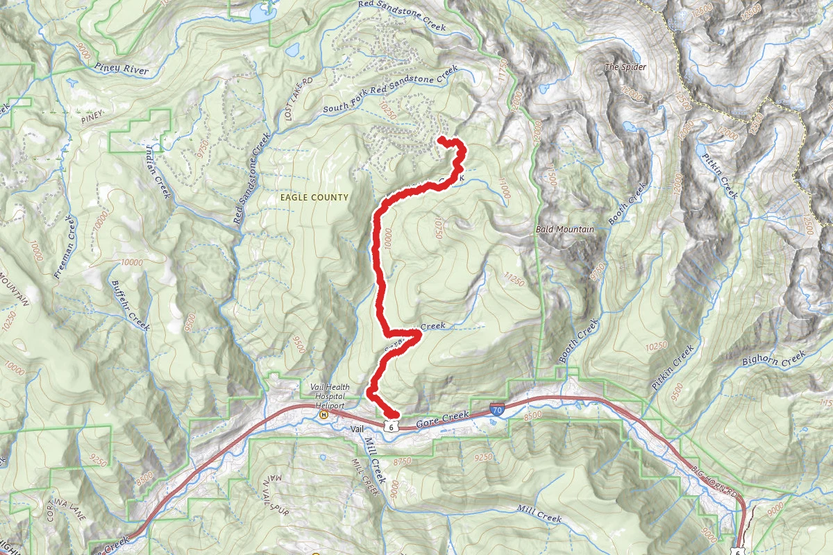 Eiseman Hut Trail