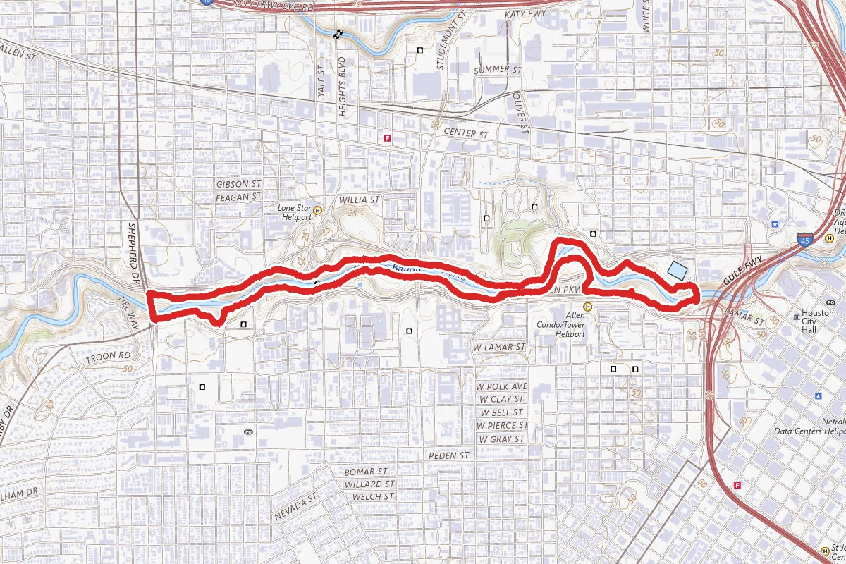 Buffalo Bayou Loop