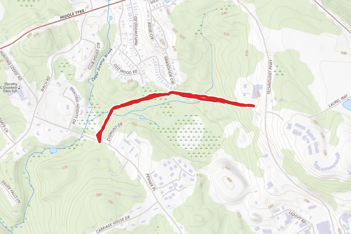 UConn Nature Trail