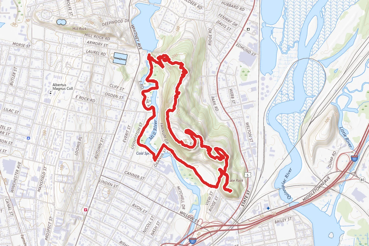 East Rock 4 Peaks