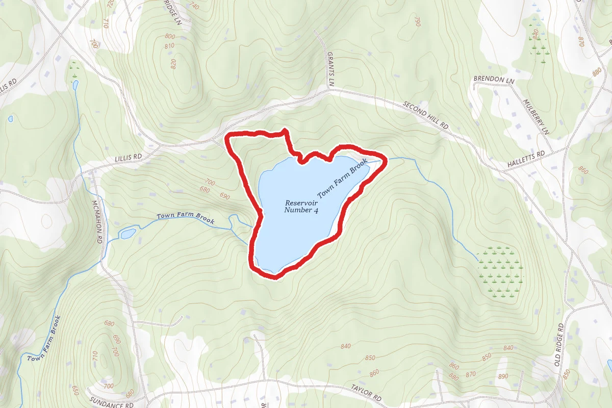 New Milford Reservoir Loop