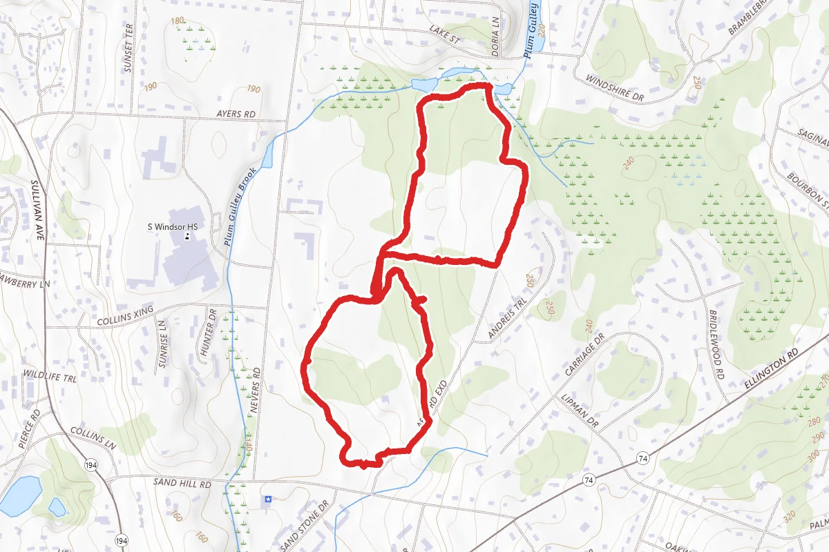Nevers Road Park Loop
