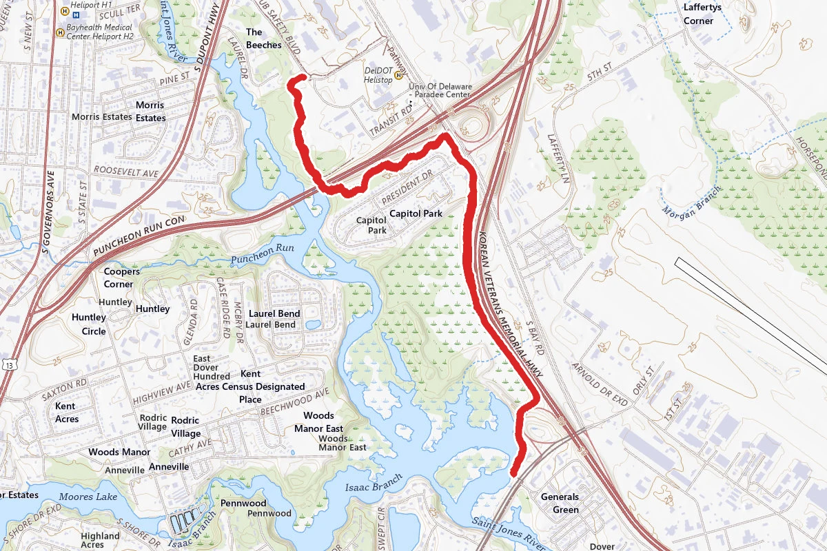 St. Jones River Greenway Trail