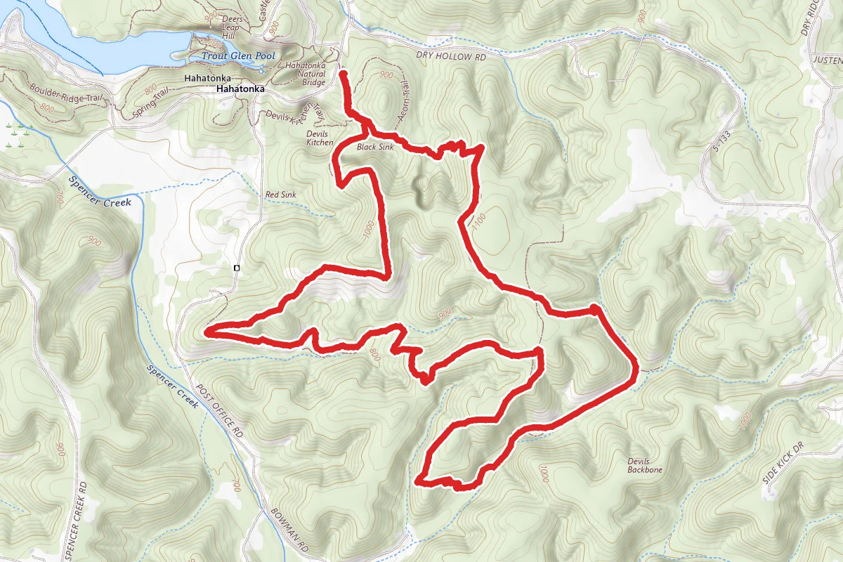 Turkey Pen Hollow Trail