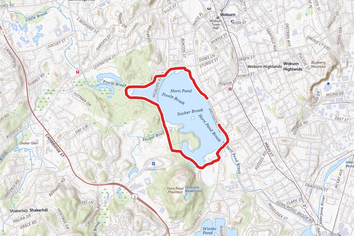 Horn Pond Trail