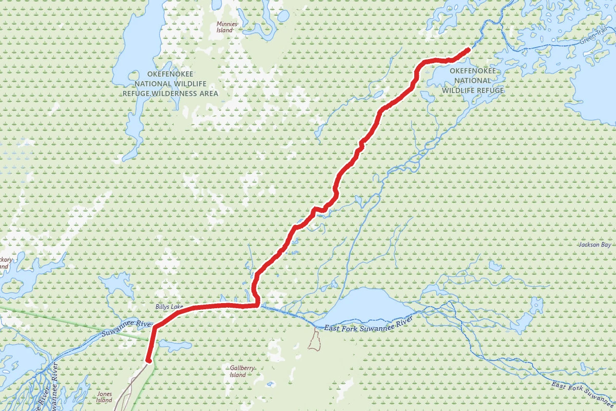 Okefenokee Wilderness Canoe Trails