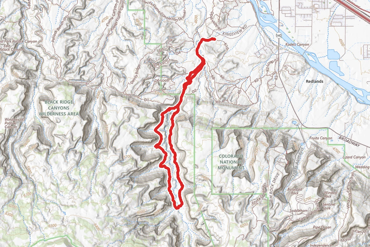 Devils Canyon Loop Trail