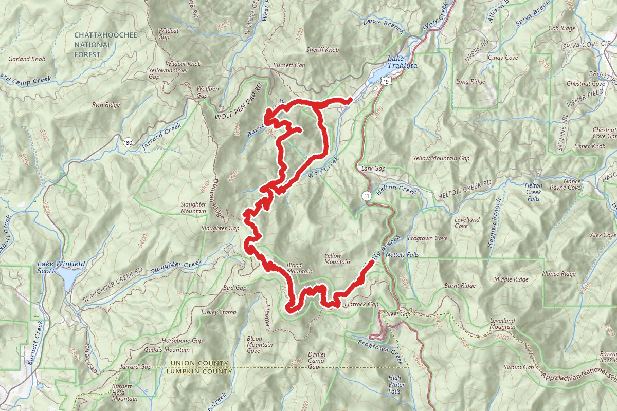 Vogel State Park to Neels Gap