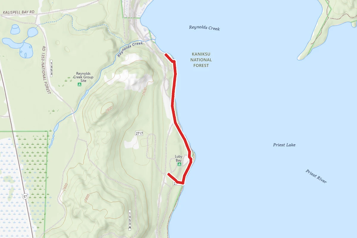 Priest Lake Area