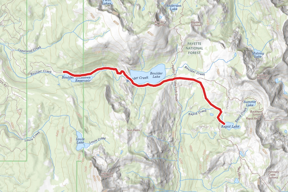 Rapid Lake Trail