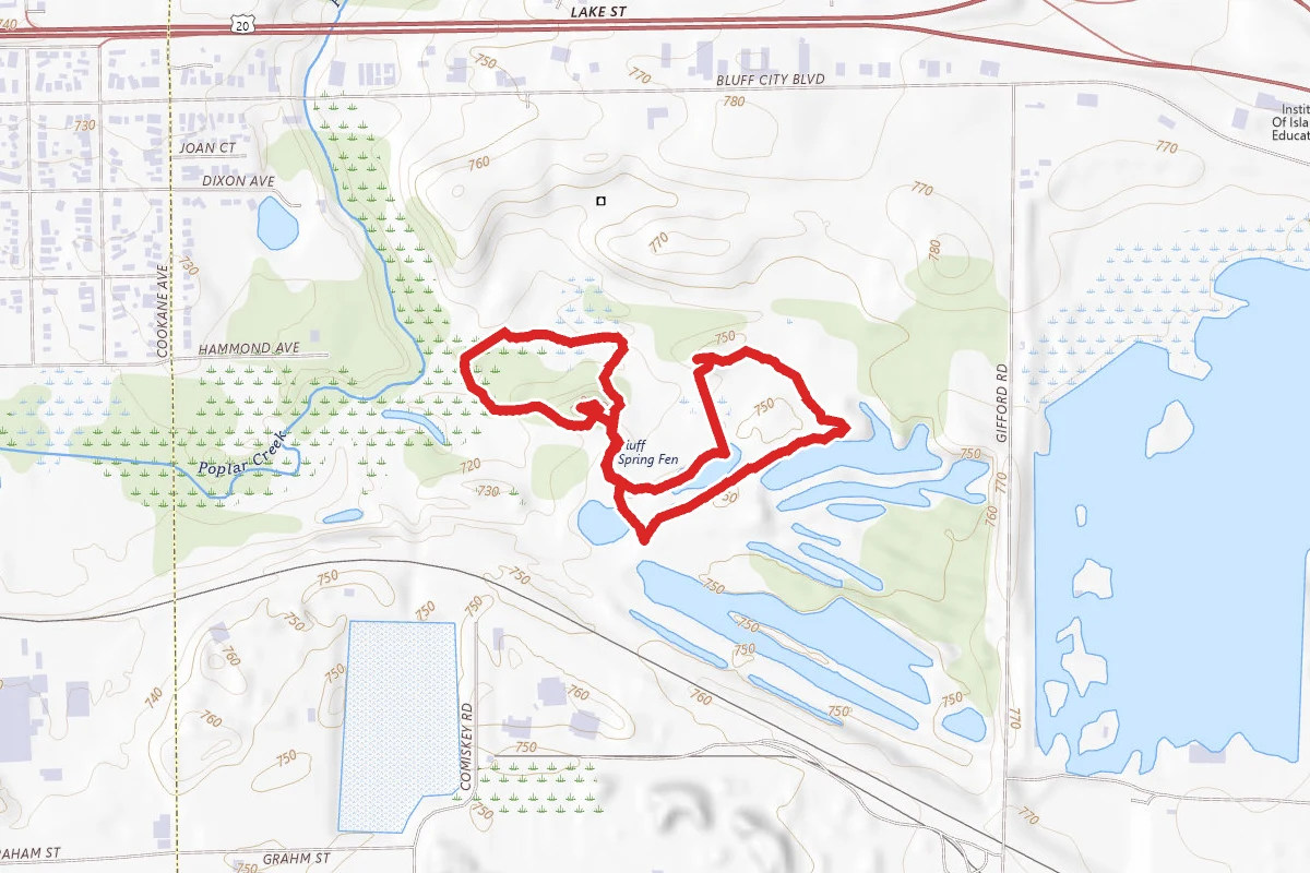 Bluff Spring Fen Nature Preserve Loop