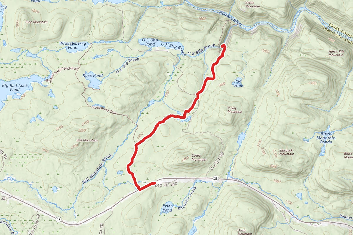 OK Slip Falls Trail