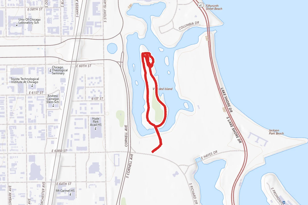 Wooded Island Loop