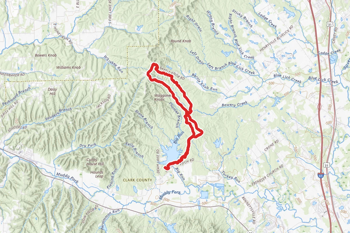Knobstone and Horse Trail Loop