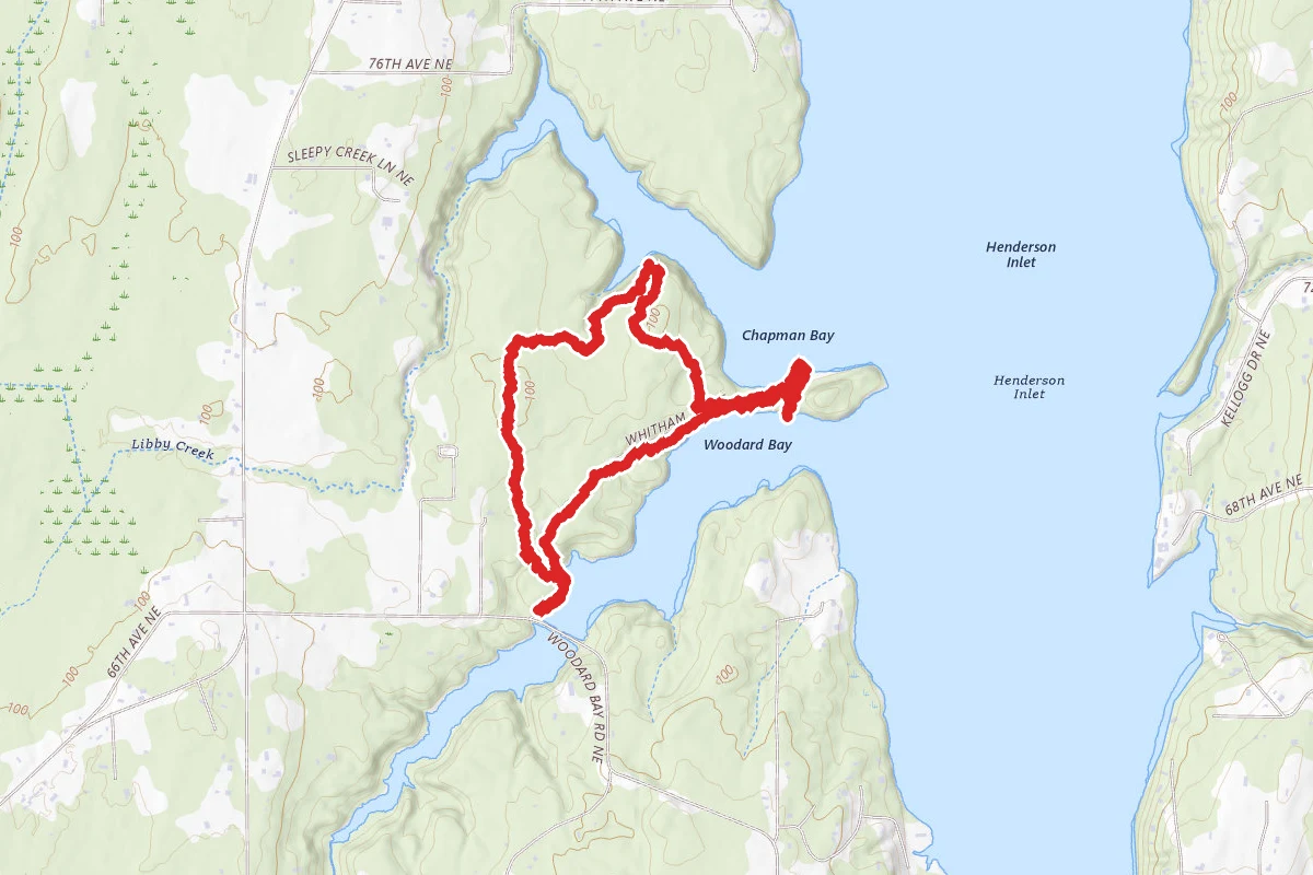 Woodard Bay Loop Trail