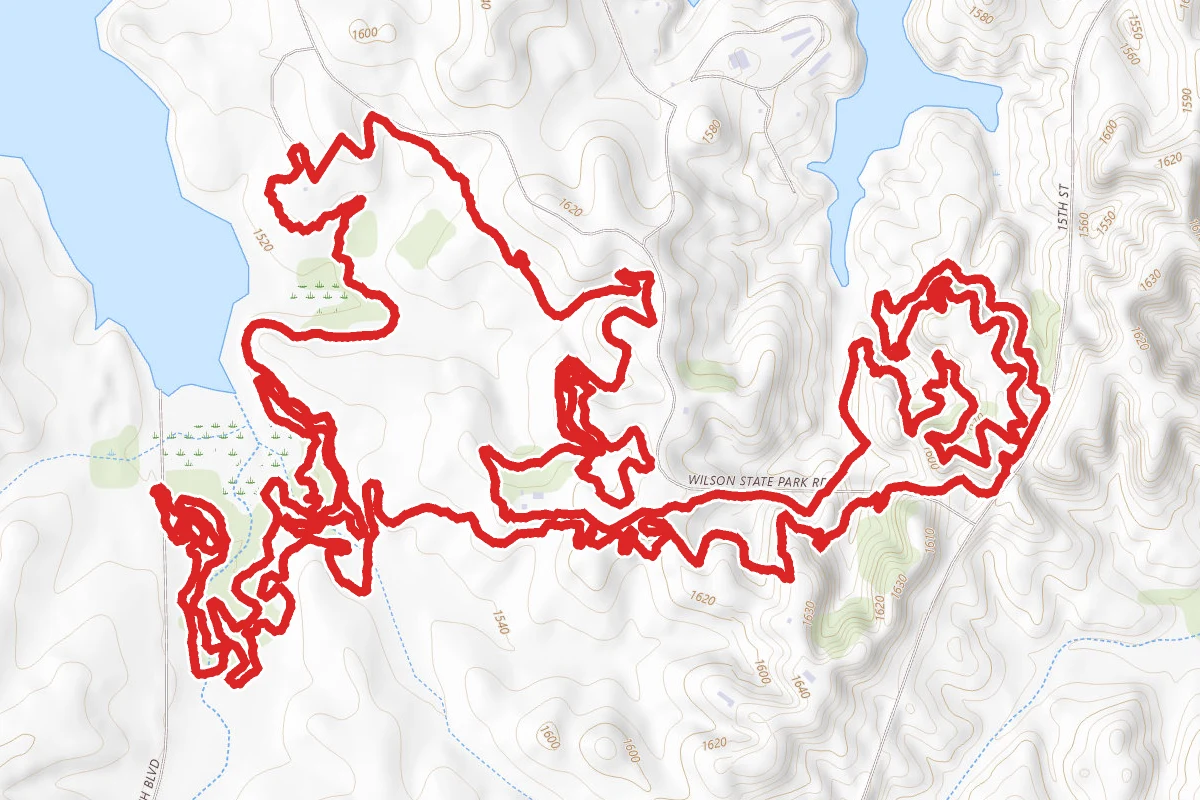 Wilson State Park Mountain Bike Trails