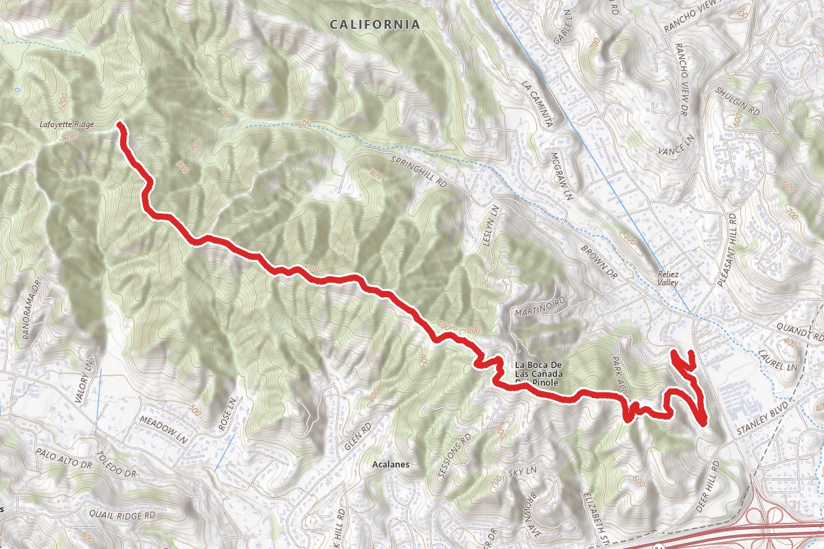 Lafayette Ridge Trail