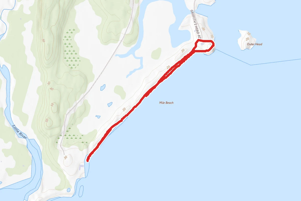 Mile Beach Walk