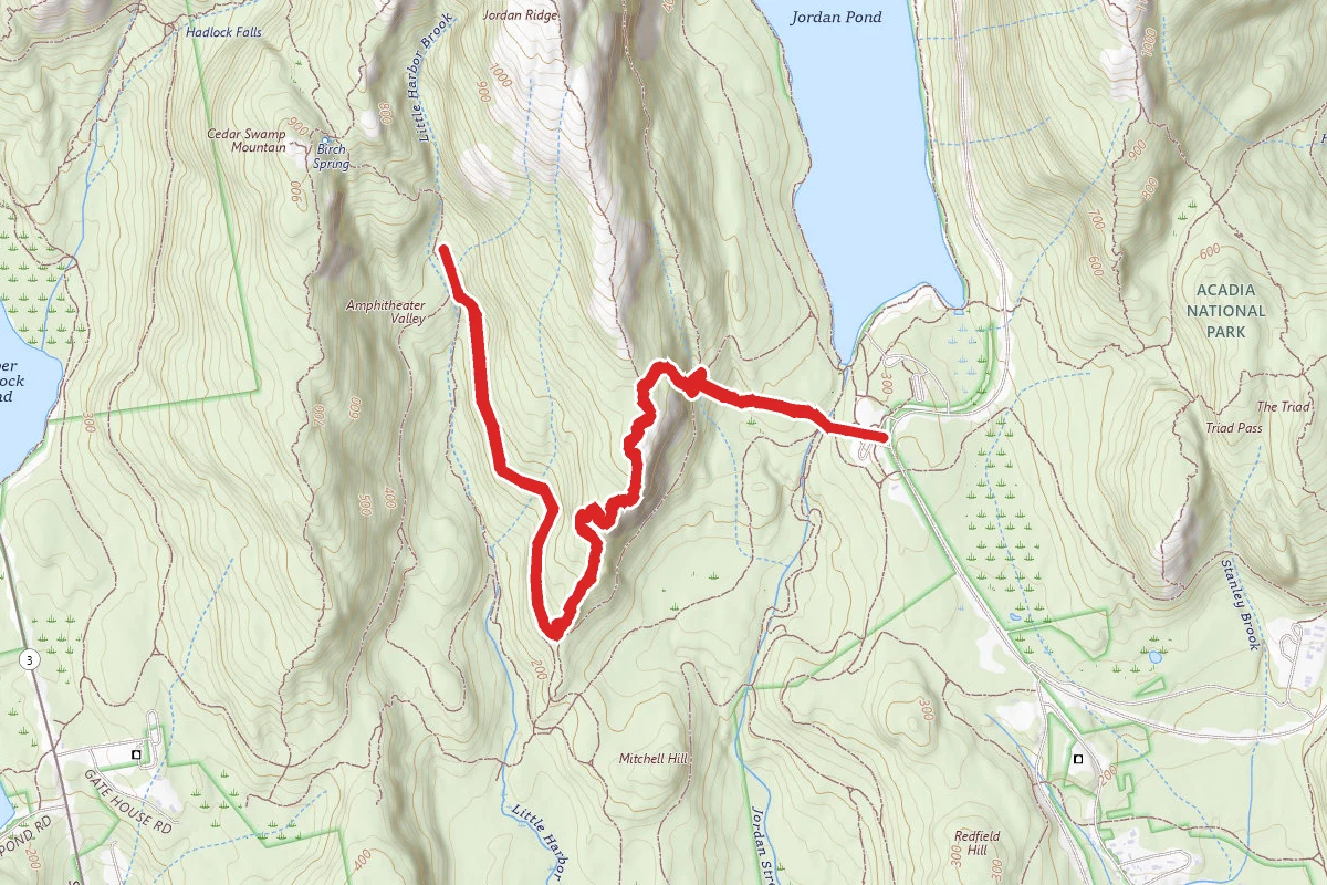 Spring Trail and Amphitheater Trail