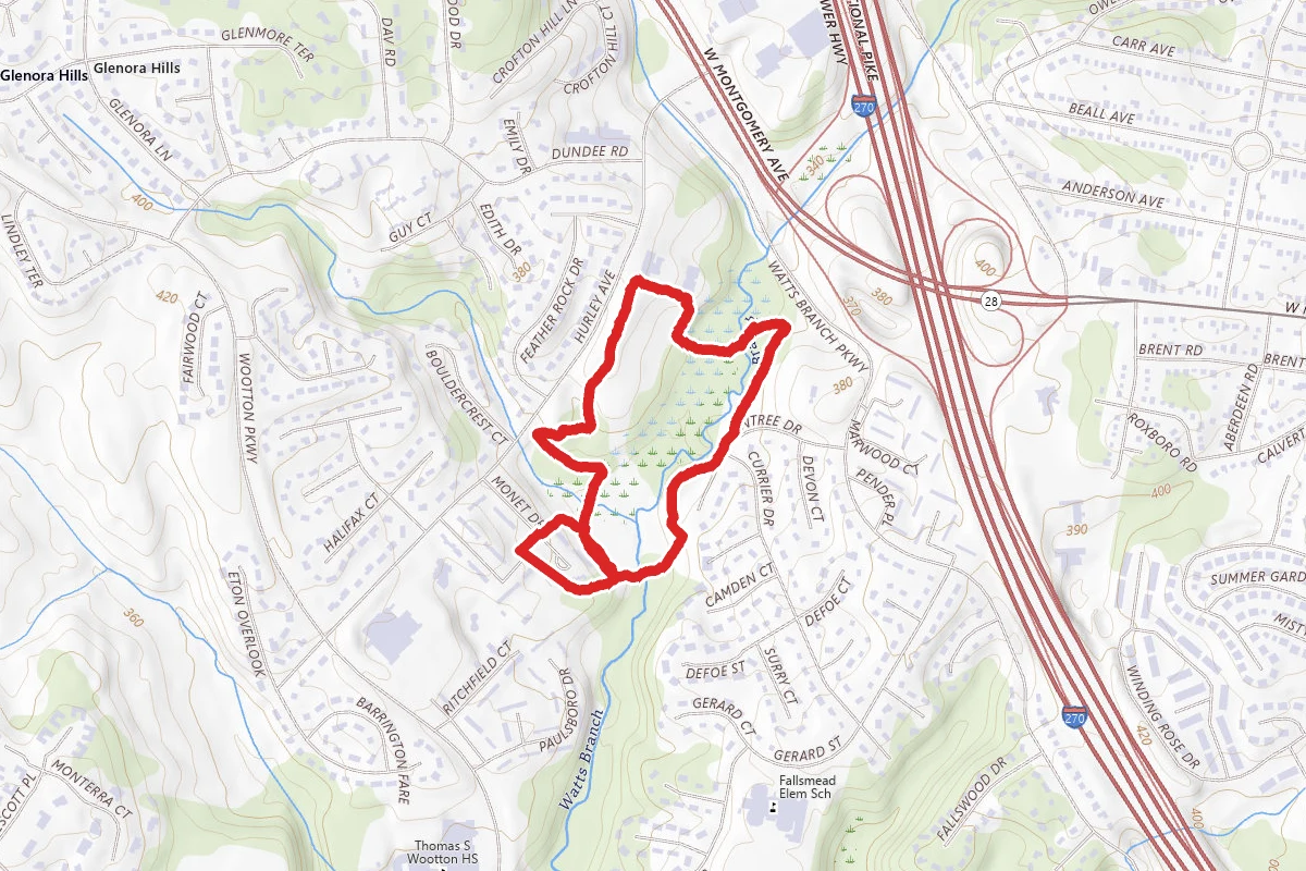 Woottons Mill Park Loop