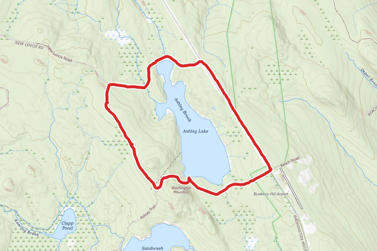 Ashley Lake Loop Trail