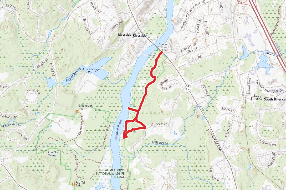Governor Thomas Dudley Trail