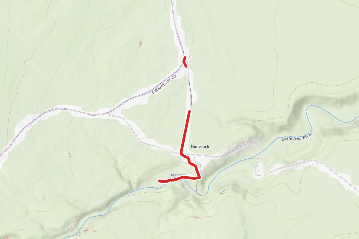 Nonesuch Falls Trail