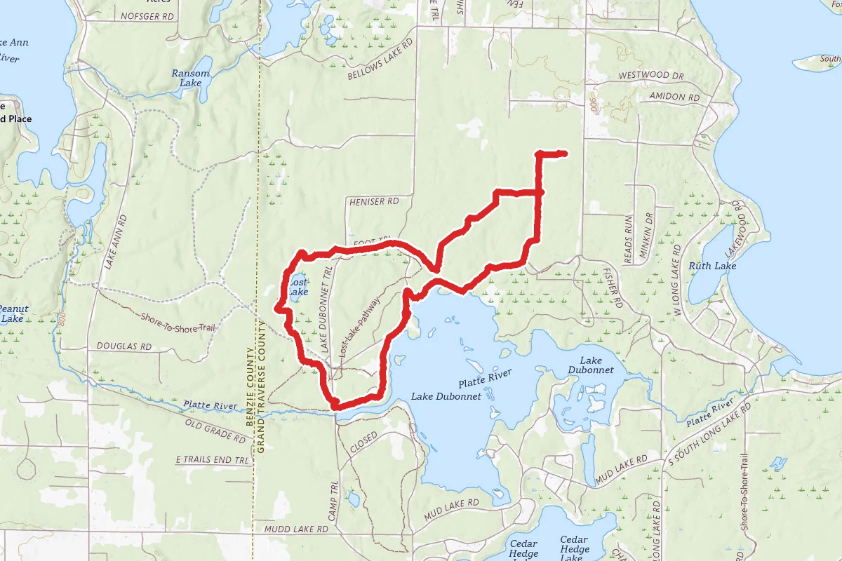 Lost Lake and Dubonet Loop