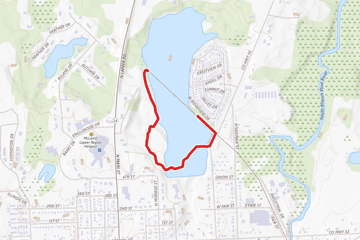 Rowden Park Lake Loop