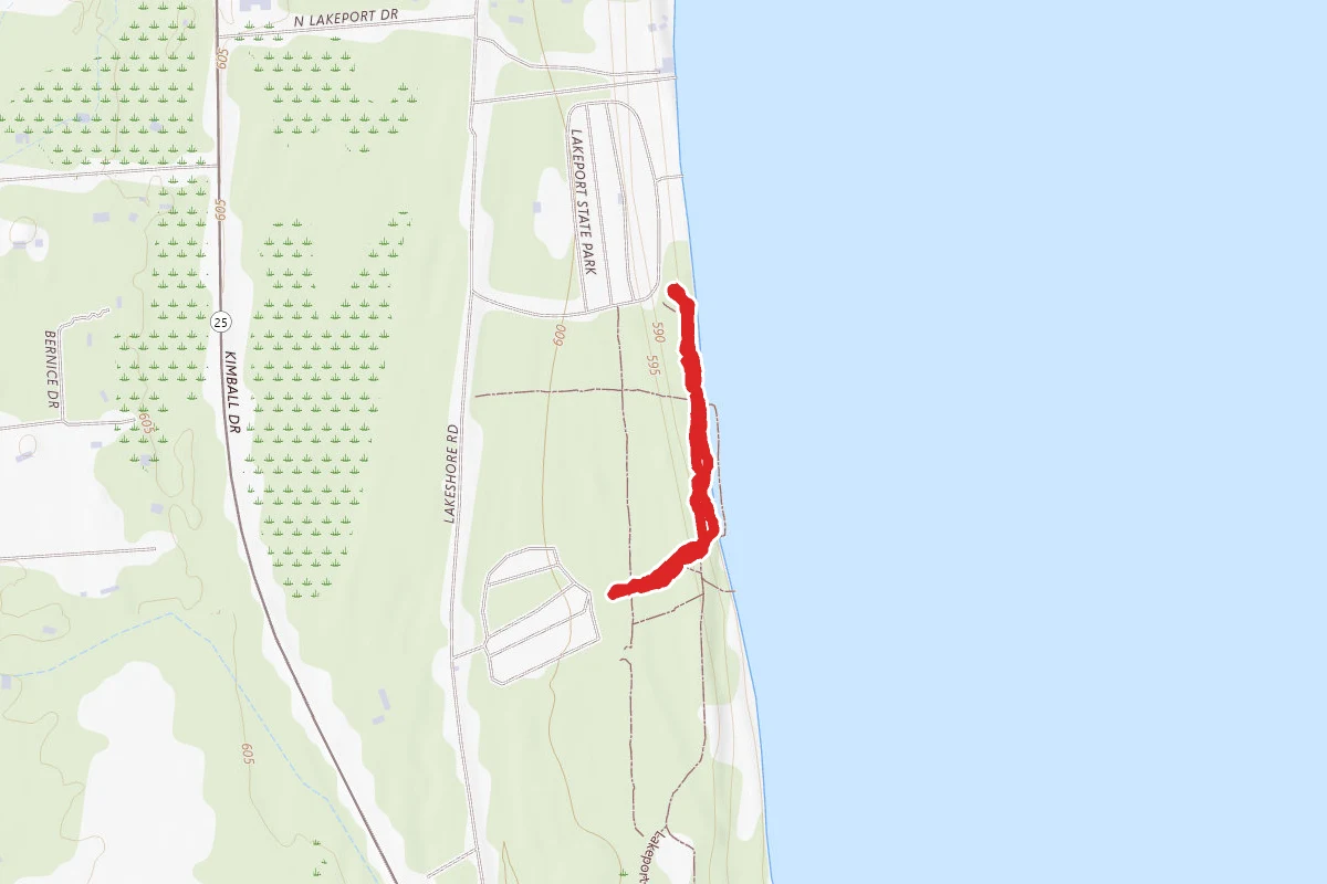 South to North Campground Trail