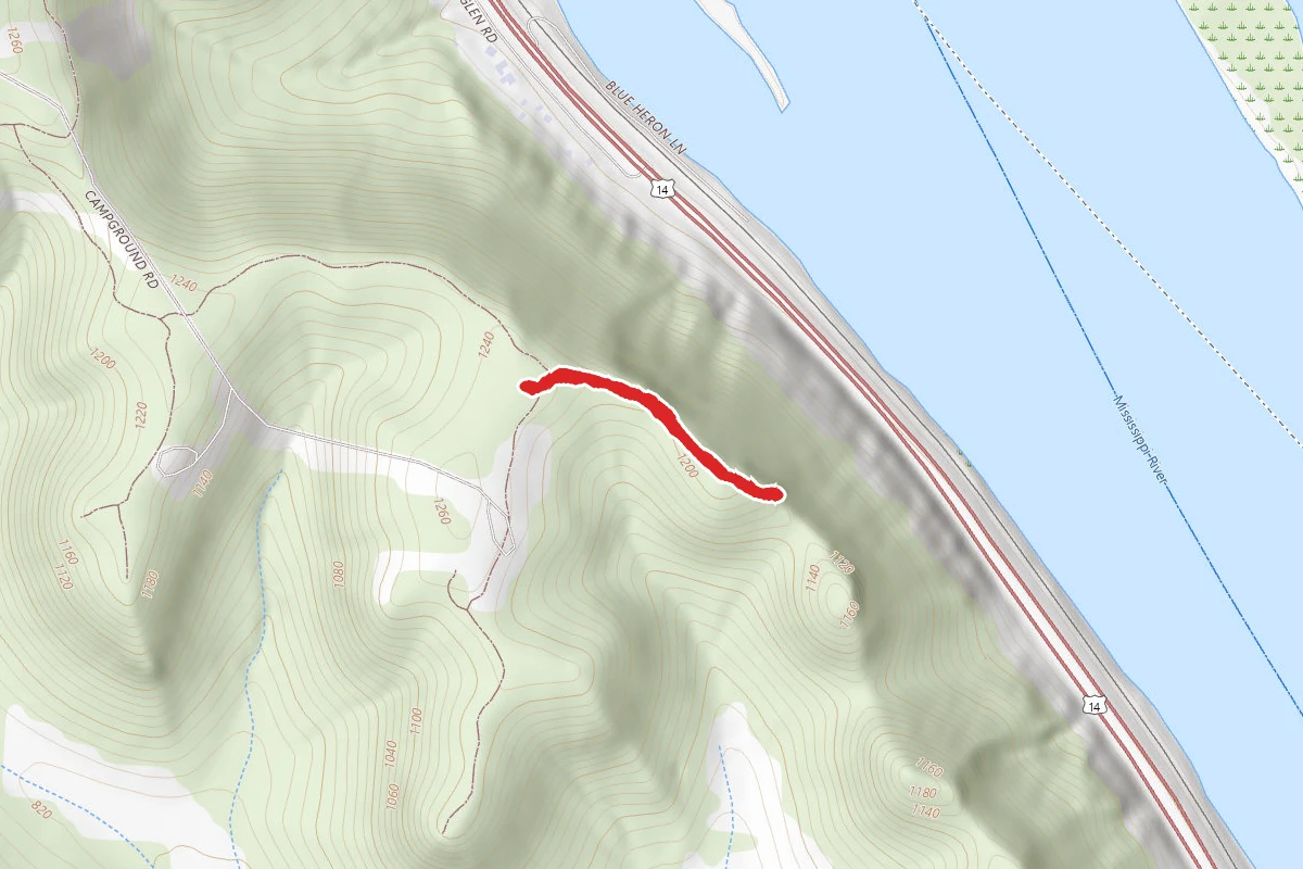 Campground River Overlook