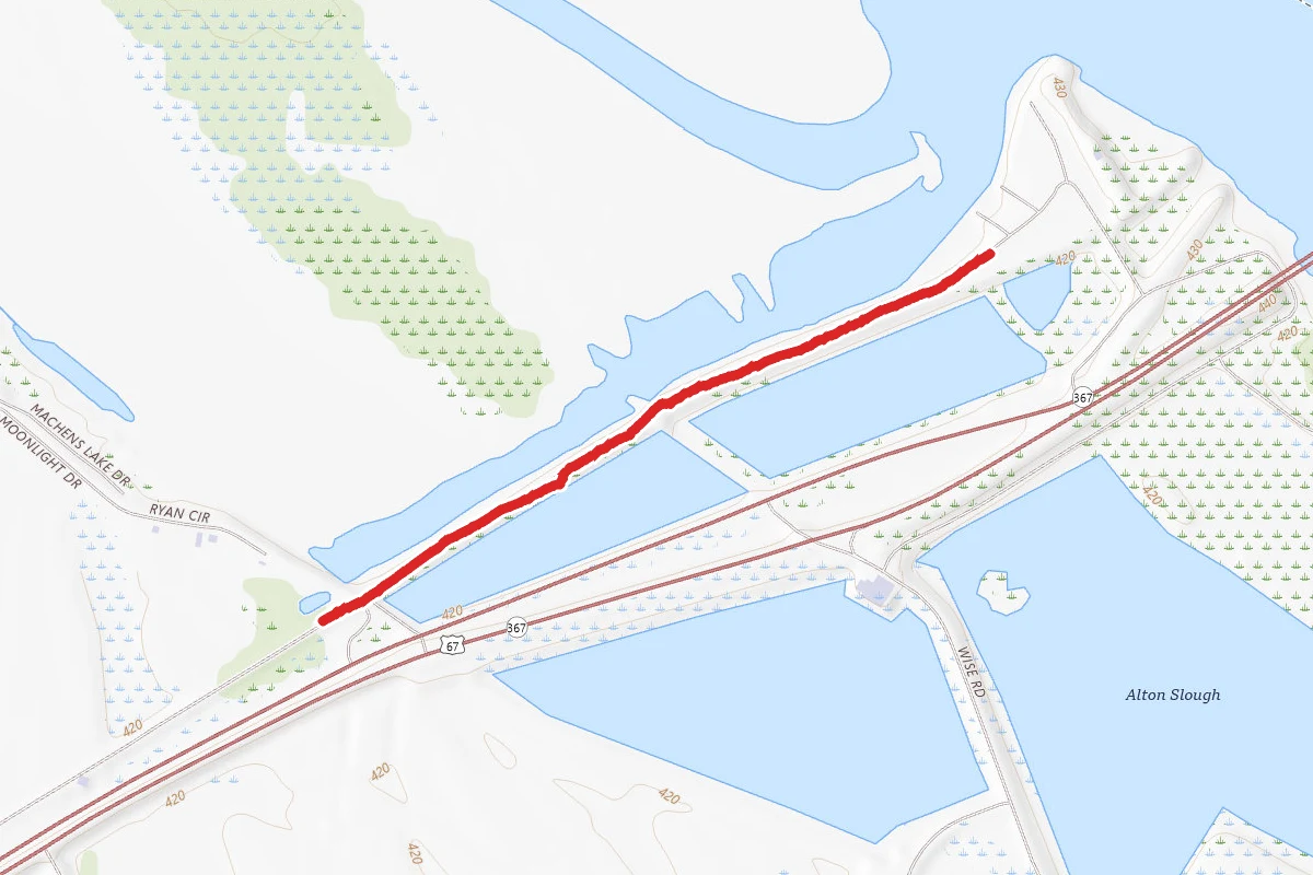 West Alton Bike Trail