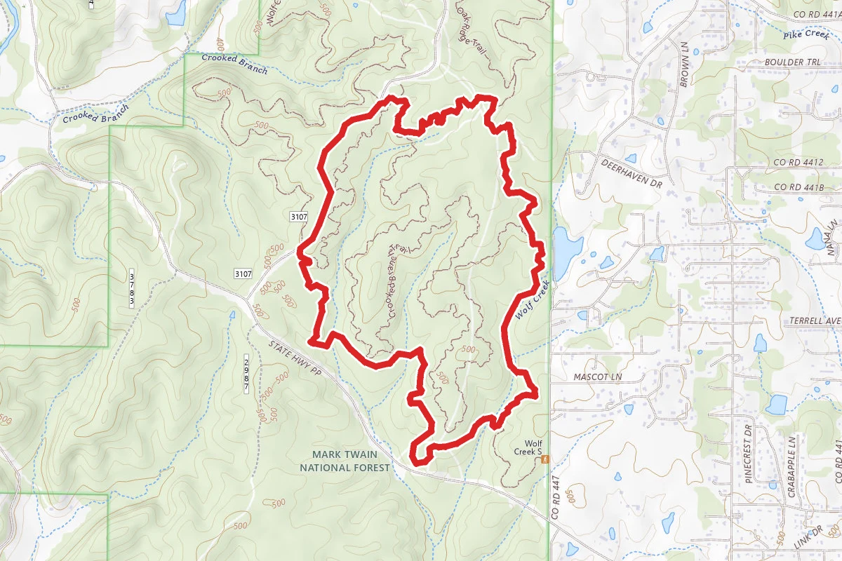 Wolf Creek Trail Southeast Loop