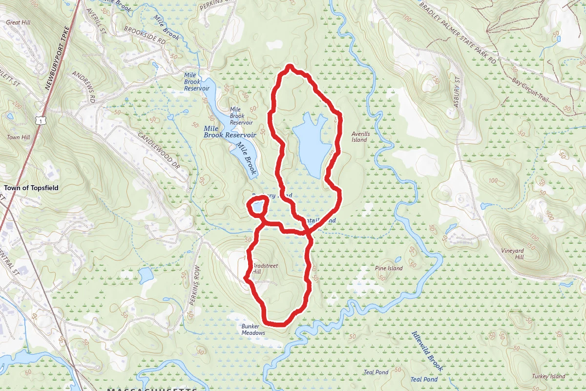 Ipswich River Wildlife Sanctuary Trail