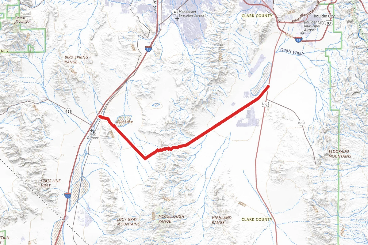 McCullough Pass OHV Route