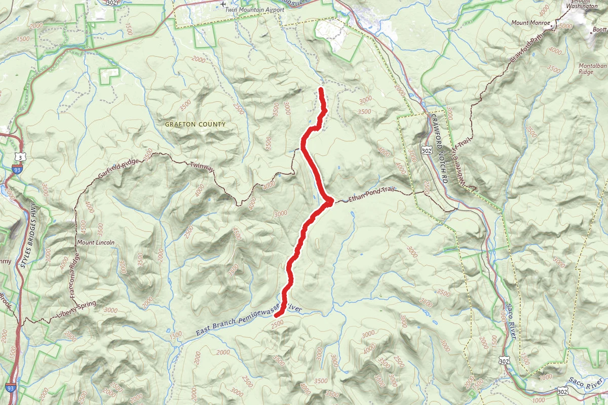Thoreau Falls Trail