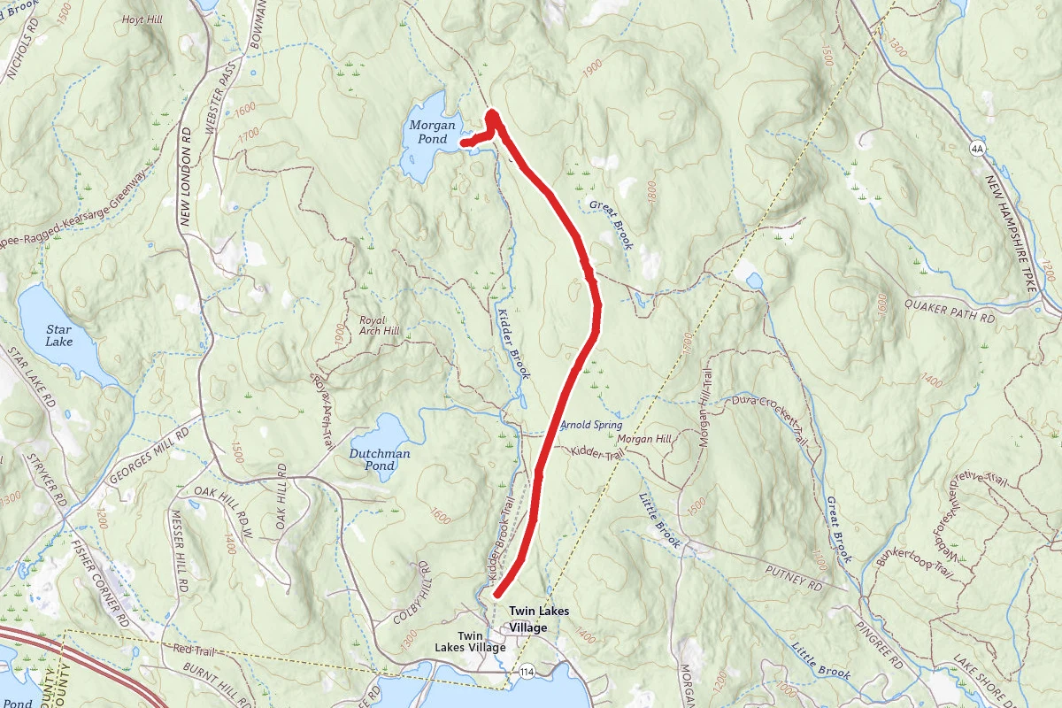 Morgan Pond Trail