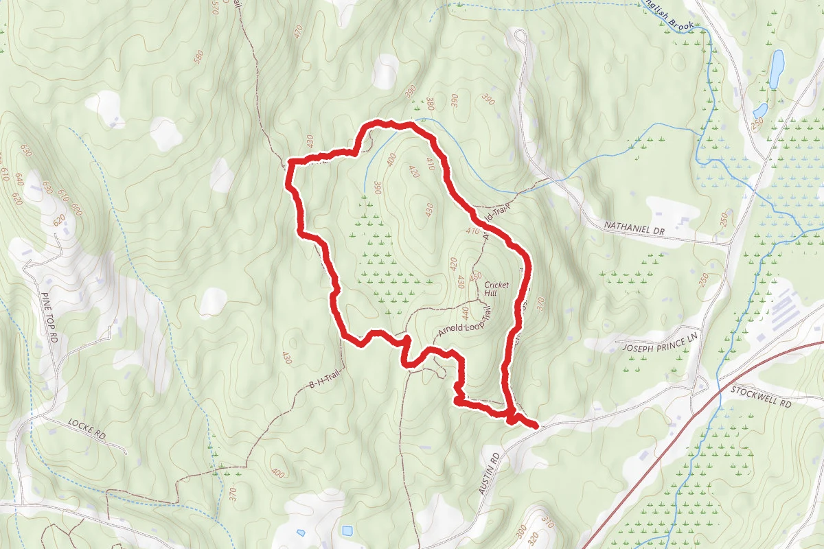 Crickett Crossing to Bicentennial Trail Loop