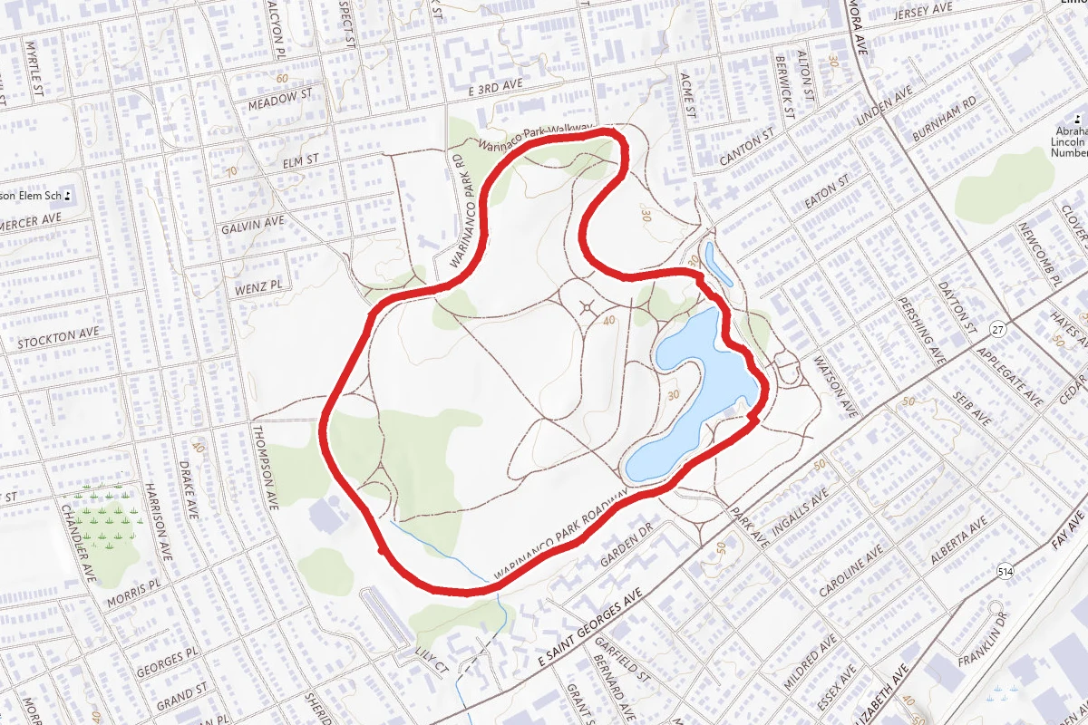Warinanco Park Loop