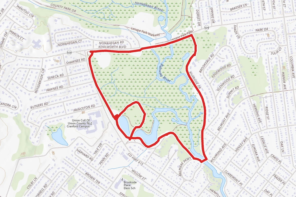 Nomahegan Park Loop