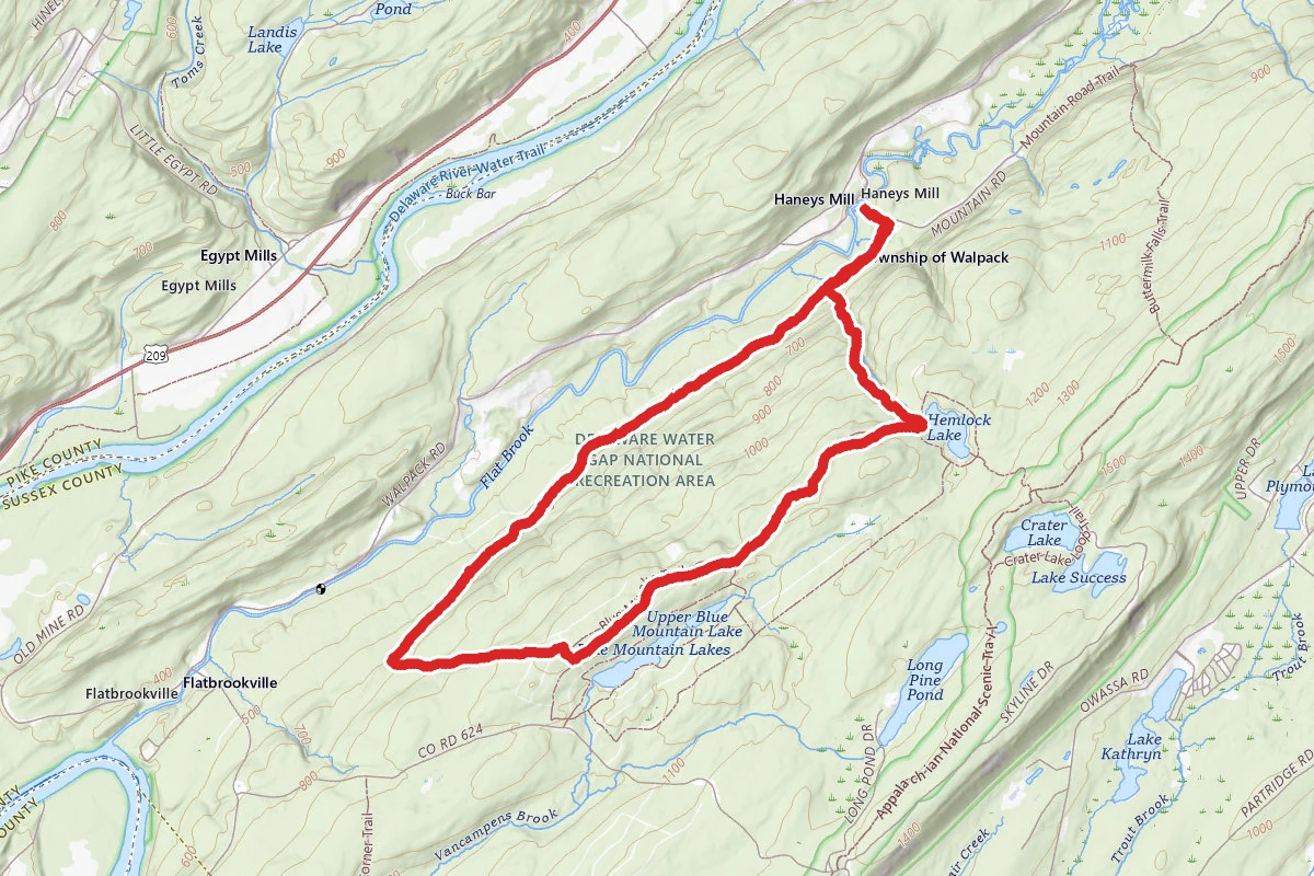 Flat Brook Loop, Delaware Water Gap