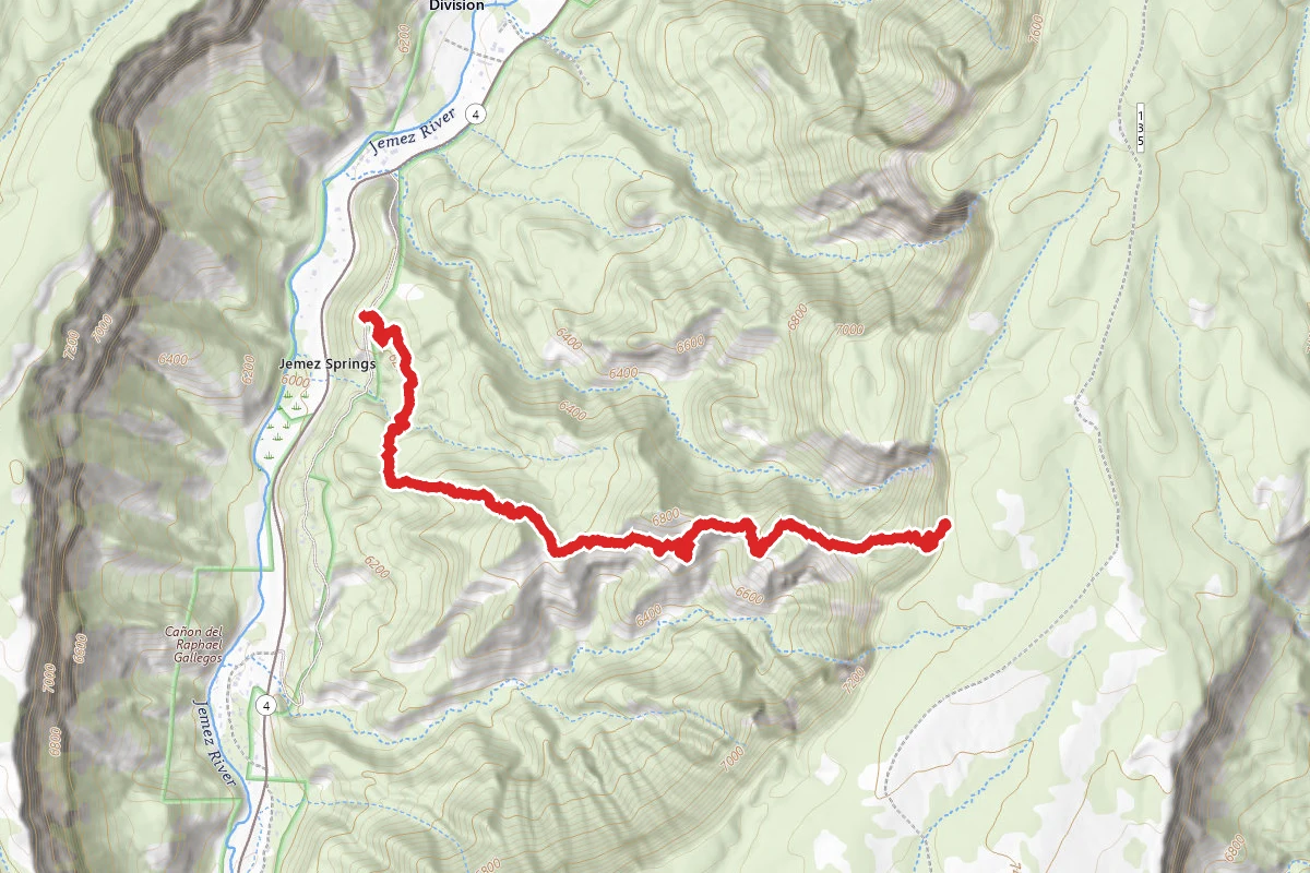 Cat Mesa Via Peiffer Trail