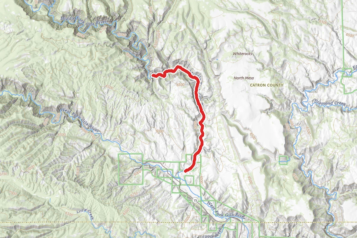 Middle Fork Gila River Trail
