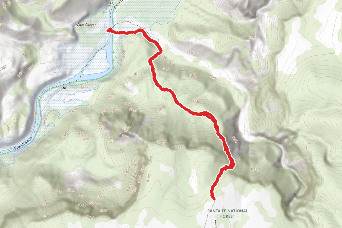 Chino Mesa to Rio Grande