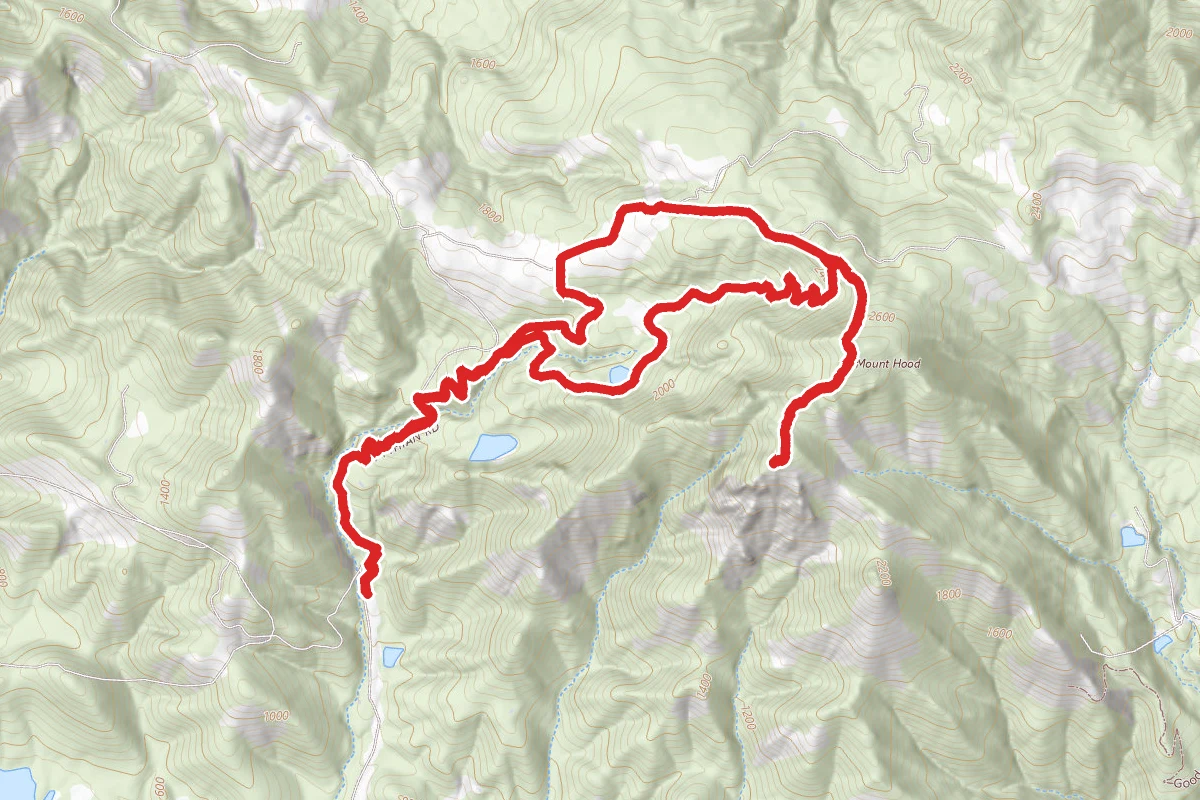 Hood Mountain and Panoramic Ranch Trail Loop
