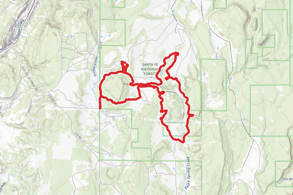 Glorieta Mesa Trail
