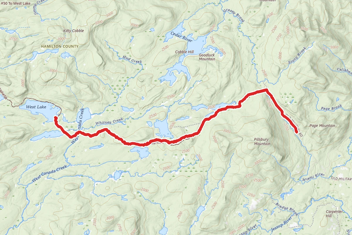 French Louis to West Lake Trail