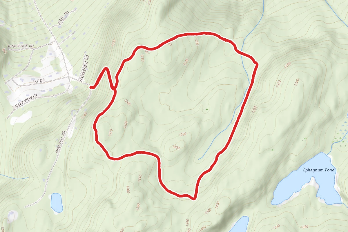 Mine Hill, Sackett, and Compartment Loop